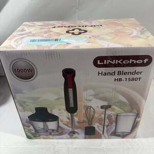 LINKChef HB-1580T 1000W 3-in-1 Stick Hand Immersion Blender